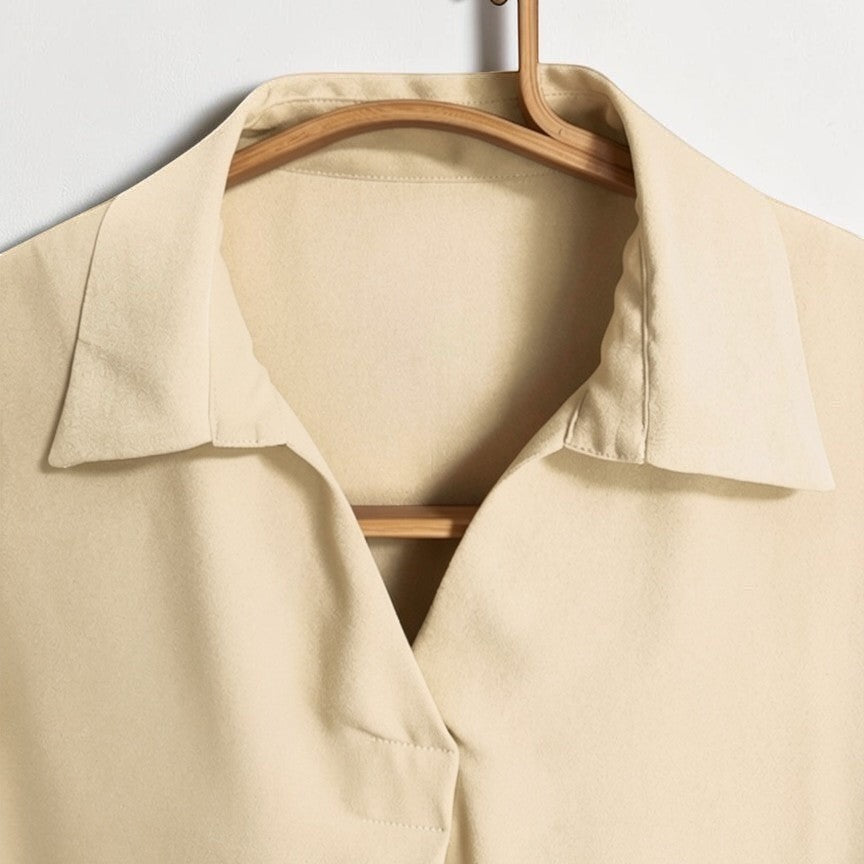 【予約販売】半袖ベーシックブラウス（Yellow Base / イエベ向け）