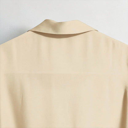 【予約販売】半袖ベーシックブラウス（Yellow Base / イエベ向け）